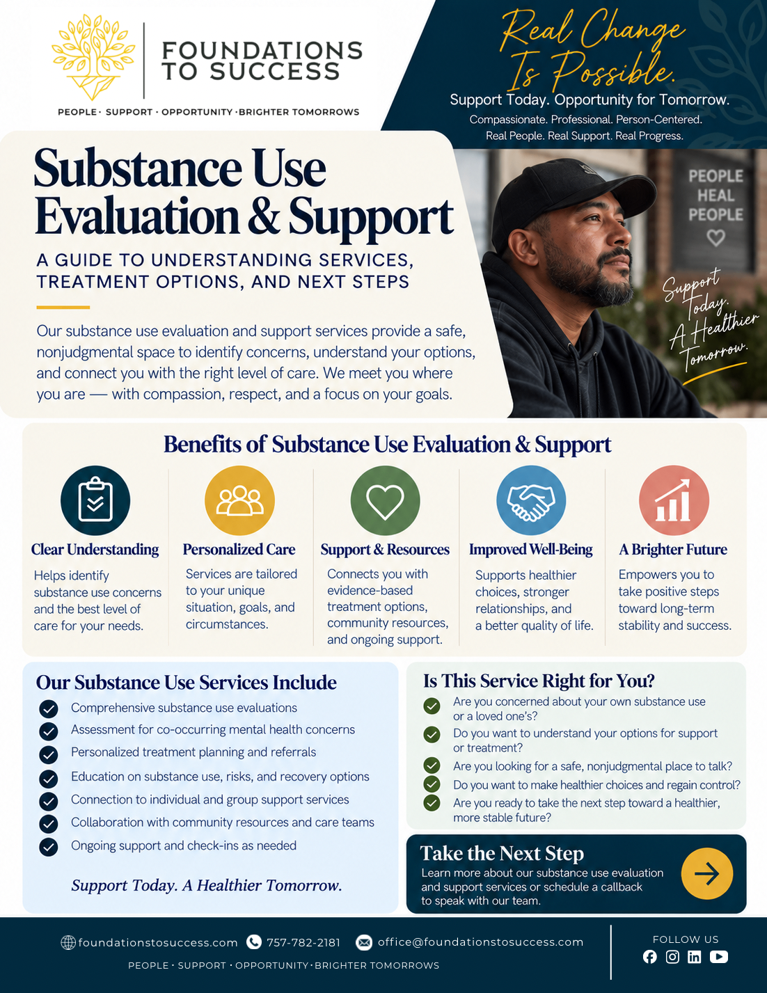 Preview of the What to Expect From a Substance Use Evaluation handout